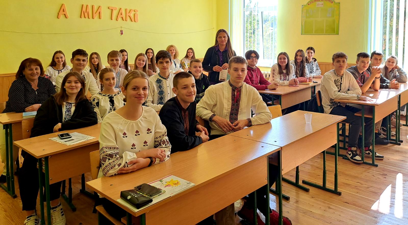 Зустріч із учнями Золочівської СШ№1